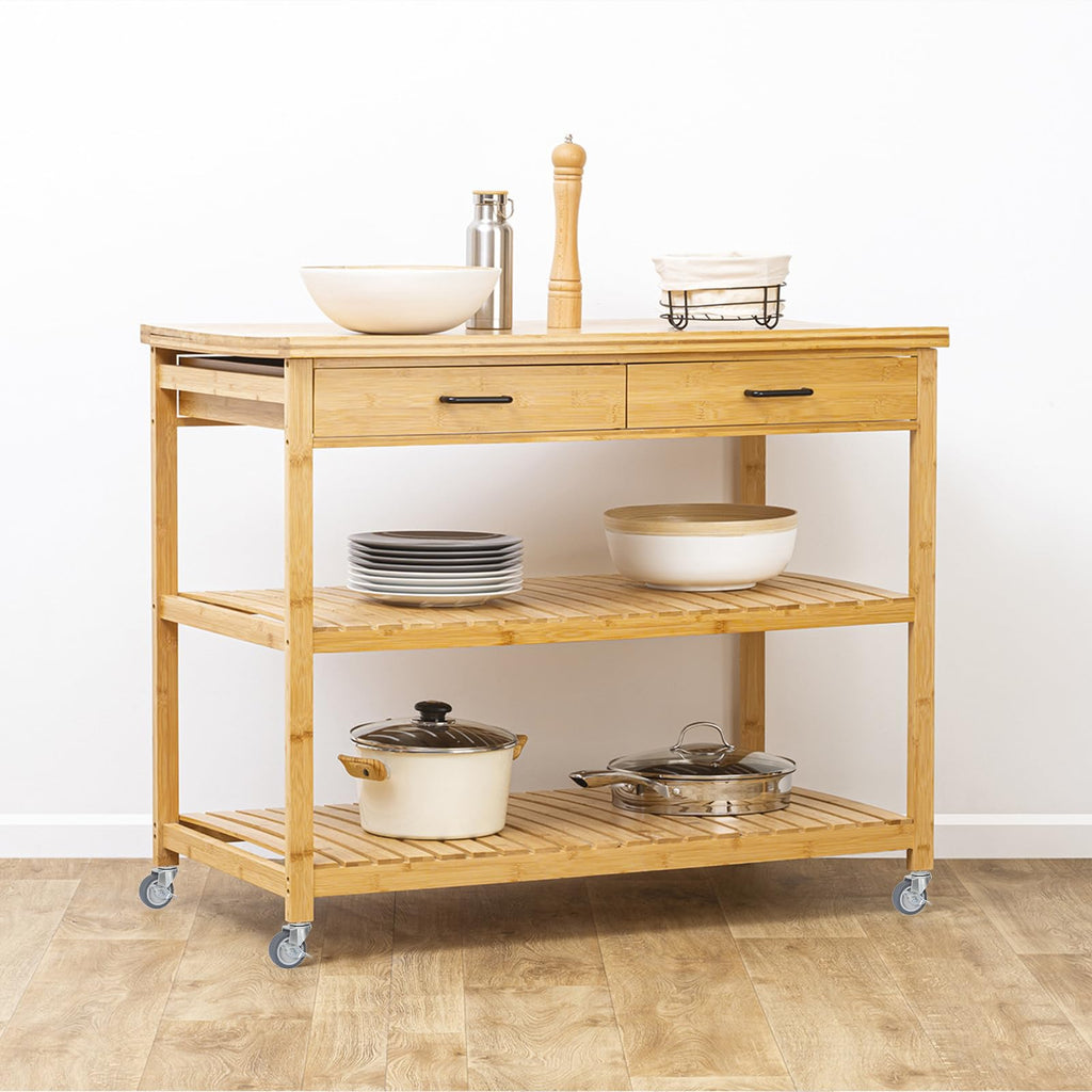 Utility cart or workbench moving smoothly on a hard floor using four AAGUT 3-inch gray rubber casters.