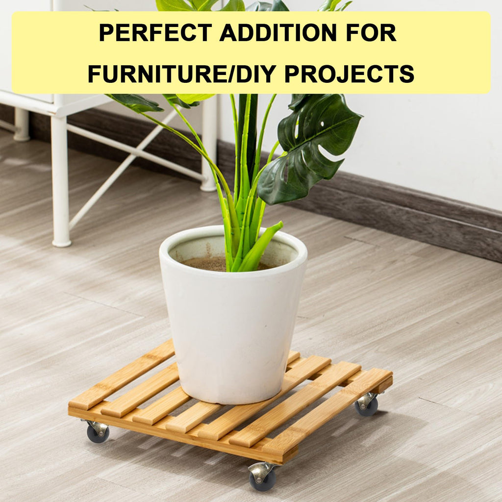 AAGUT 2 Inch Vintage Ball Casters - Set of 4 with 5/16″ x 1-1/2″ Threaded Stem & Metal Sockets for Antique Furniture