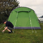 AAGUT 9-Inch Heavy-Duty Galvanized Tent Stake with T-Hook