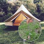 AAGUT 9-Inch Heavy-Duty Galvanized Tent Stake with T-Hook