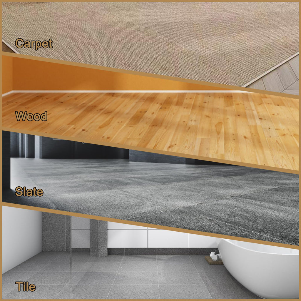 AAGUT 2 Inch Vintage Ball Casters - Set of 4 with 5/16″ x 1-1/2″ Threaded Stem & Metal Sockets for Antique Furniture